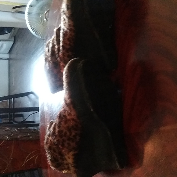 Leopard fur boots - Picture 4 of 4